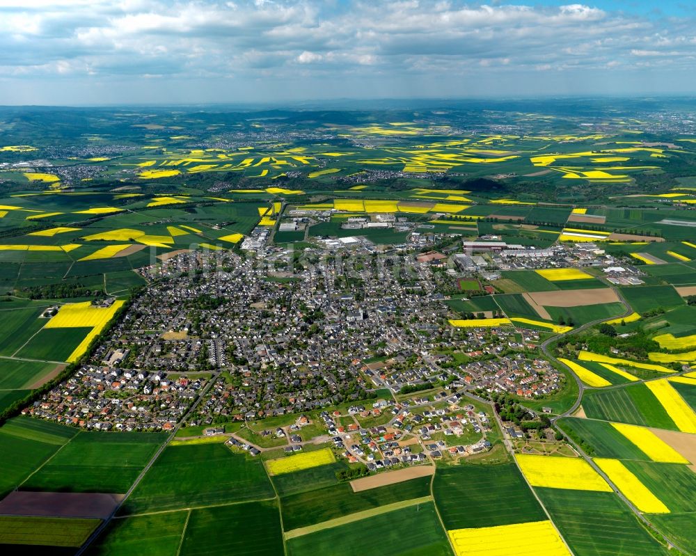Luftbild Polch - Stadtansicht von Polch im Bundesland Rheinland-Pfalz