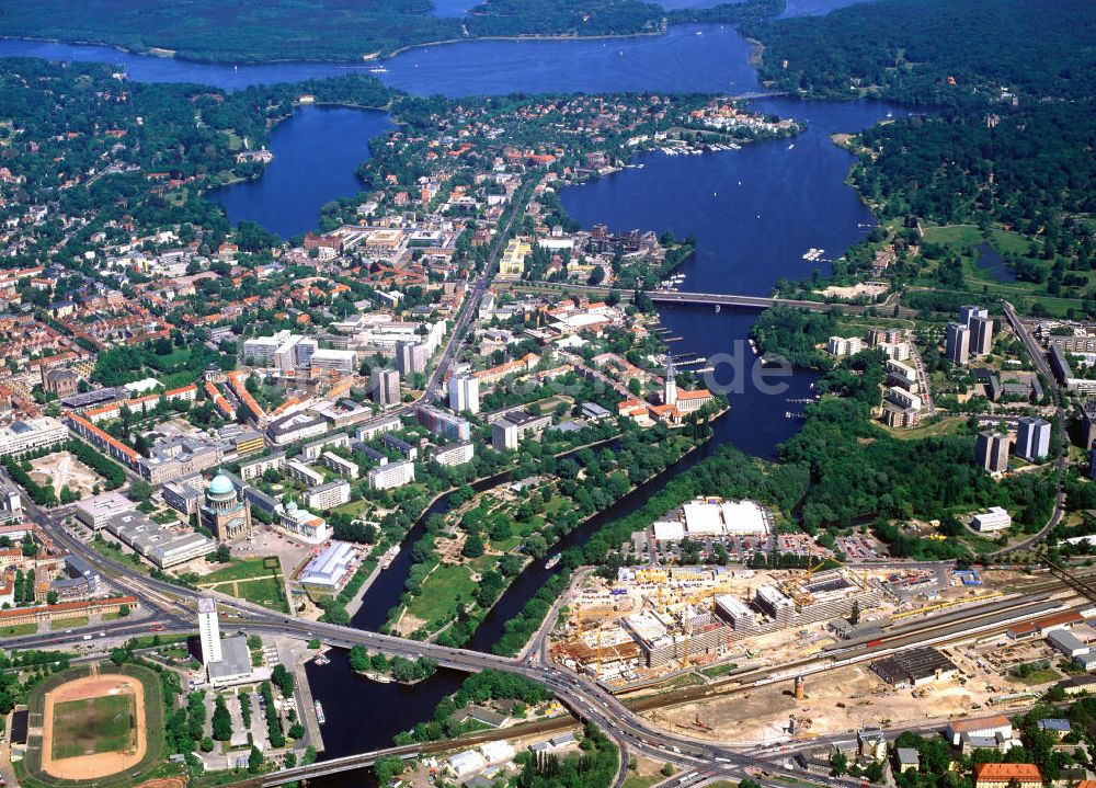 Luftbild Potsdam - Stadtansicht Potsdam