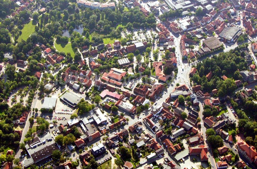 Soltau (Niedersachsen) aus der Vogelperspektive: Stadtansicht von Soltau