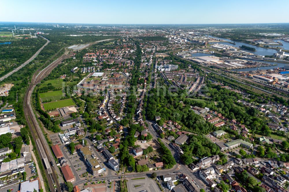 Luftbild Bremen - Stadtansicht im Stadtteil Ohlenhof in Bremen, Deutschland