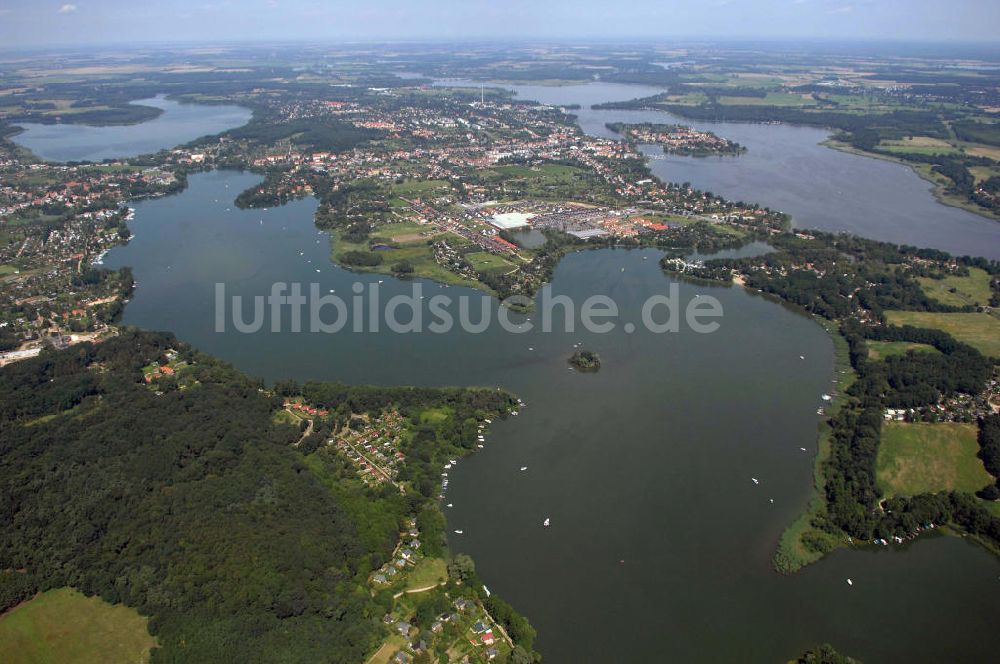 Luftaufnahme Werder (Havel) - Stadtansicht Werder (Havel)