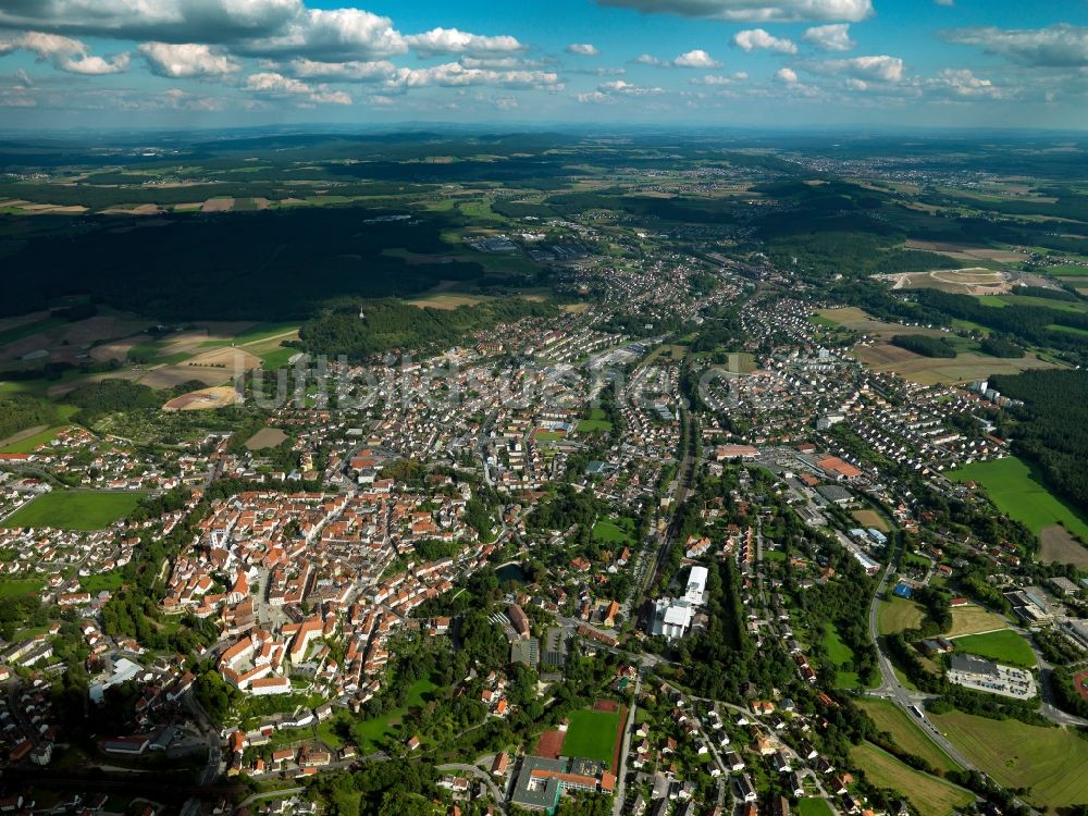 Luftbild Sulzbach-Rosenberg - Stadtansicht vom Zentrum der Stadt Sulzbach-Rosenberg im Bundesland Bayern