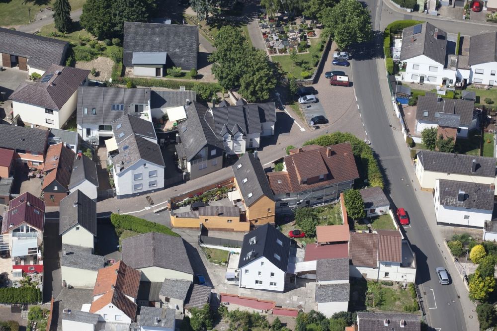 Luftbild Zornheim - Stadtansicht von Zornheim im Bundesland Rheinland-Pfalz