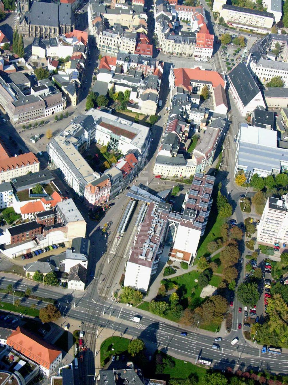 Luftbild Zwickau / Sachsen - Stadtansicht Zwickau 11.10.2005