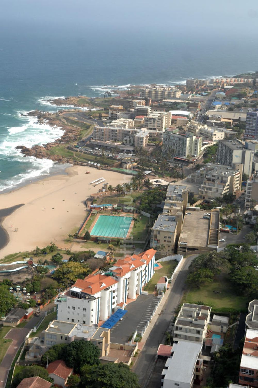 MARGATE von oben - Stadtbild von Margate in Südafrika