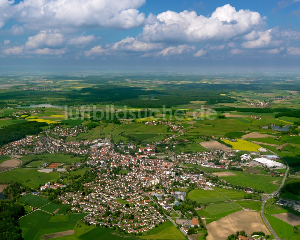 Luftbild Otterswang - Stadtgebiet inmitten der Landwirtschaft in Otterswang im Bundesland Baden-Württemberg, Deutschland