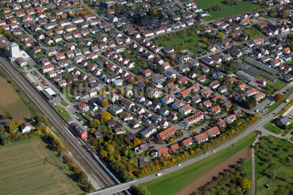 Luftbild Beimerstetten - Stadtrand und Außenbezirks- Wohngebiete in Beimerstetten im Bundesland Baden-Württemberg, Deutschland