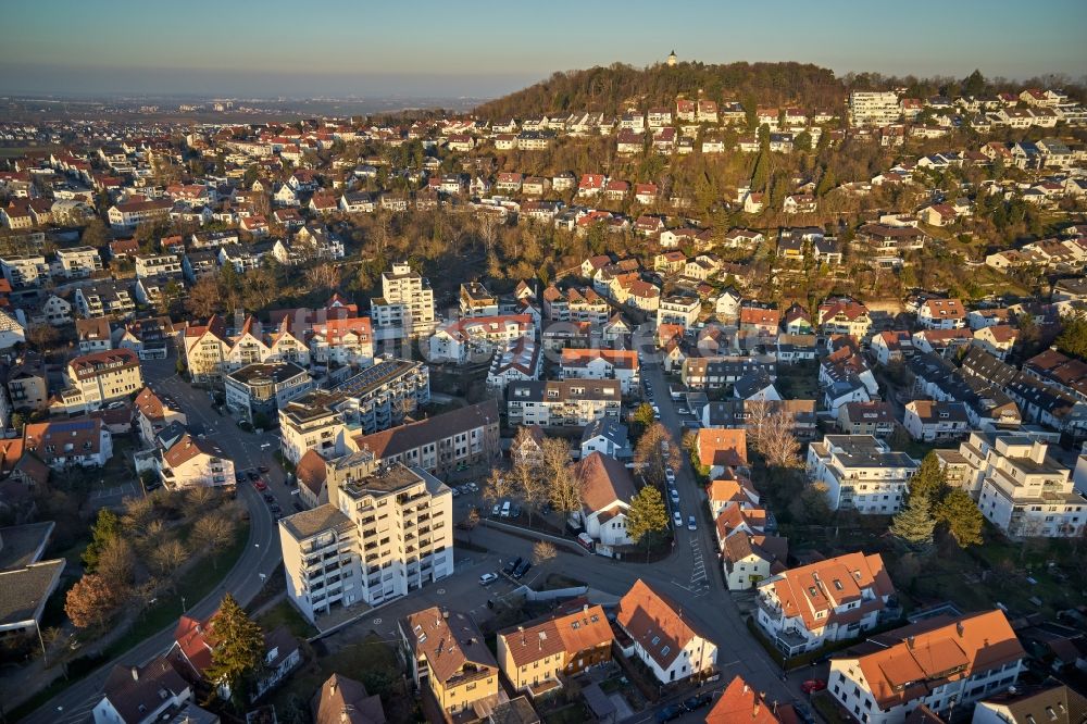Luftaufnahme Eltingen - Stadtrand und Außenbezirks- Wohngebiete in Eltingen im Bundesland Baden-Württemberg, Deutschland