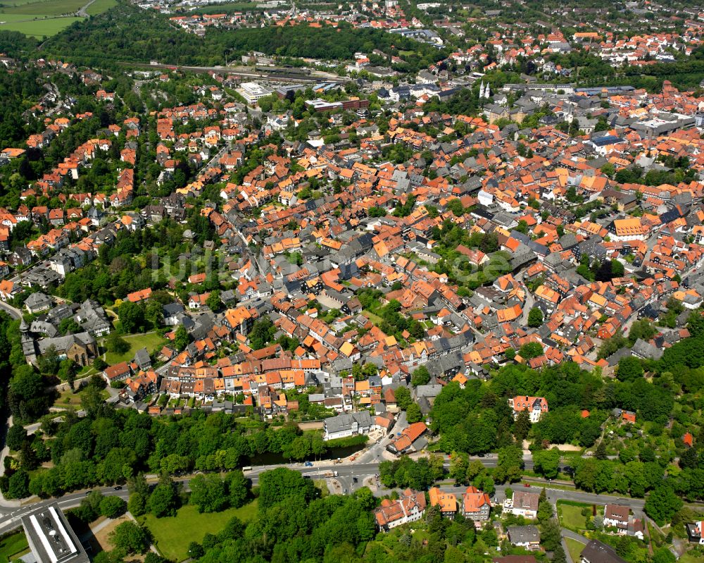 Georgenberg von oben - Stadtrand und Außenbezirks- Wohngebiete in Georgenberg im Bundesland Niedersachsen, Deutschland