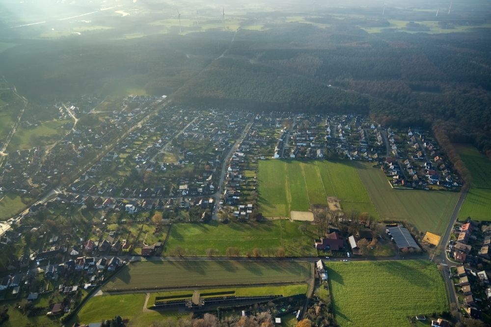 Luftbild Haltern am See - Stadtrand und Außenbezirks- Wohngebiete in Haltern am See im Bundesland Nordrhein-Westfalen, Deutschland