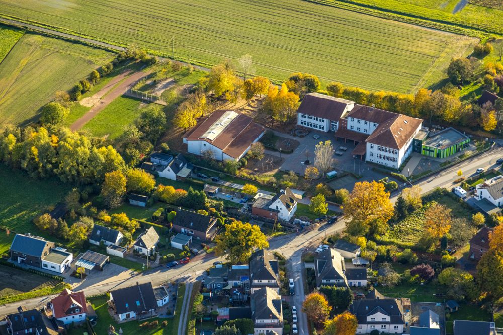 Luftaufnahme Hamm - Stadtrand und Außenbezirks- Wohngebiete in Hamm im Bundesland Nordrhein-Westfalen, Deutschland