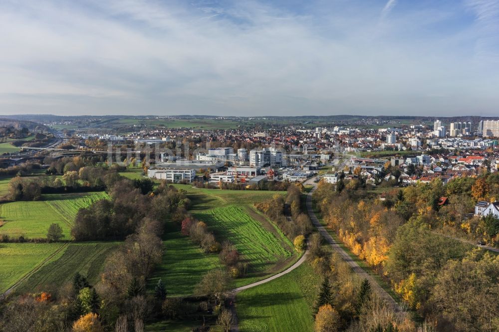 Luftbild Leonberg - Stadtrand und Außenbezirks- Wohngebiete in Leonberg im Bundesland Baden-Württemberg