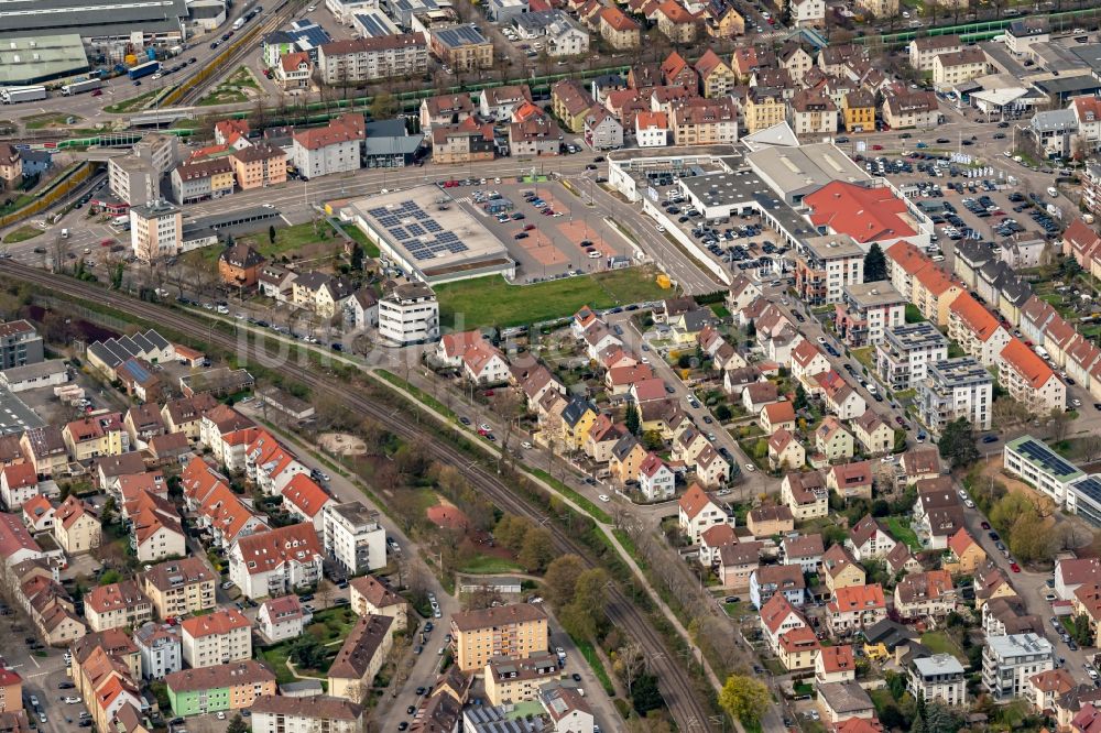 Luftbild Heilbronn - Stadtrand und Außenbezirks- Wohngebiete im Norden in Heilbronn im Bundesland Baden-Württemberg, Deutschland