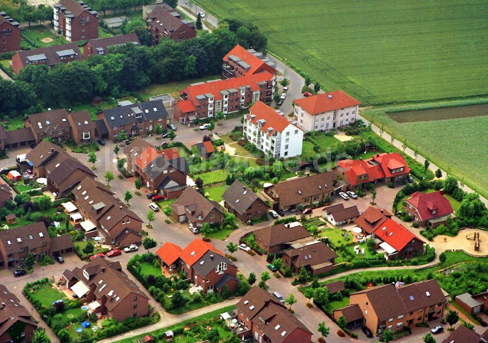 Luftbild Hürth - Stadtrand und Außenbezirks- Wohngebiete im Ortsteil Hermülheim in Hürth im Bundesland Nordrhein-Westfalen, Deutschland