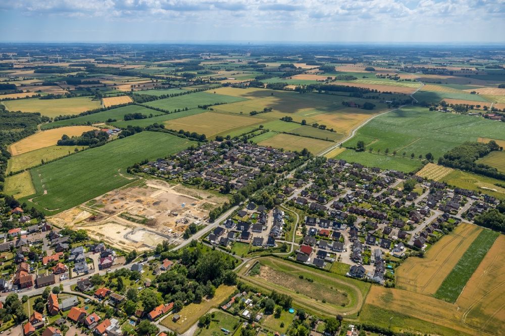 Luftbild Sendenhorst - Stadtrand und Außenbezirks- Wohngebiete in Sendenhorst im Bundesland Nordrhein-Westfalen, Deutschland