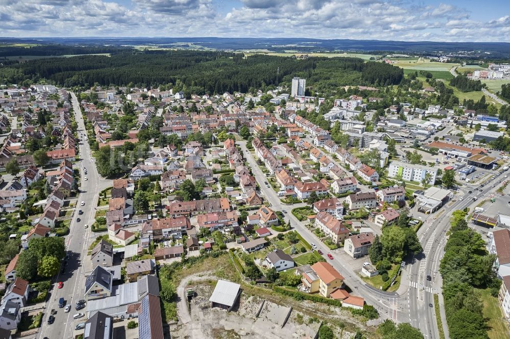Luftbild Villingen-Schwenningen - Stadtrand und Außenbezirks- Wohngebiete in Villingen-Schwenningen im Bundesland Baden-Württemberg, Deutschland