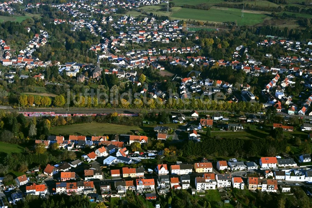 Luftbild Wemmetsweiler - Stadtrand und Außenbezirks- Wohngebiete in Wemmetsweiler im Bundesland Saarland, Deutschland