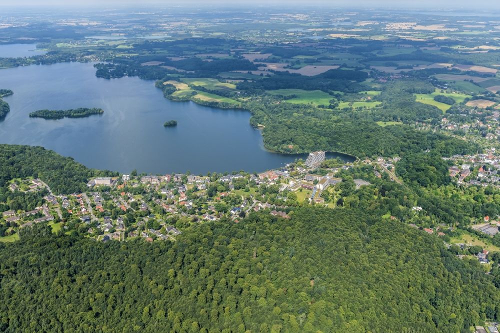 Malente von oben - Stadtteil Bad Malente-Gremsmühlen in Malente im Bundesland Schleswig-Holstein