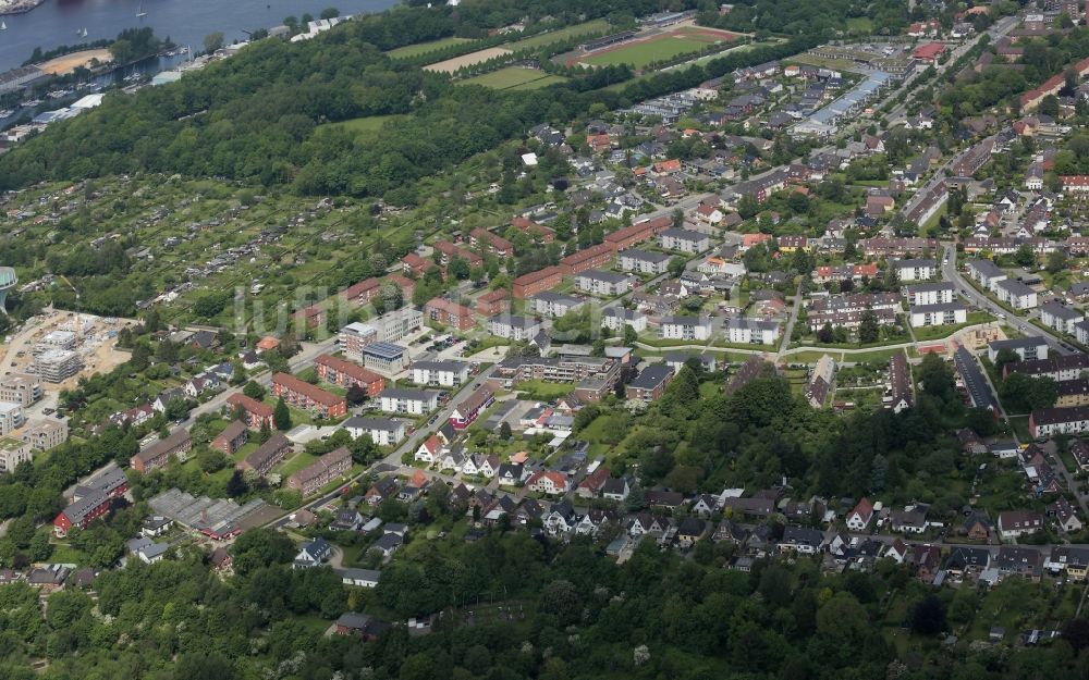 Luftbild Flensburg - Stadtteil Fruerlund in Flensburg im Bundesland Schleswig-Holstein
