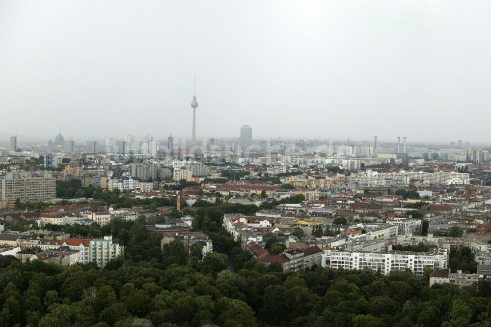 Luftbild Berlin - Stadtteil Kreuzberg von Berlin im Bundesland Berlin