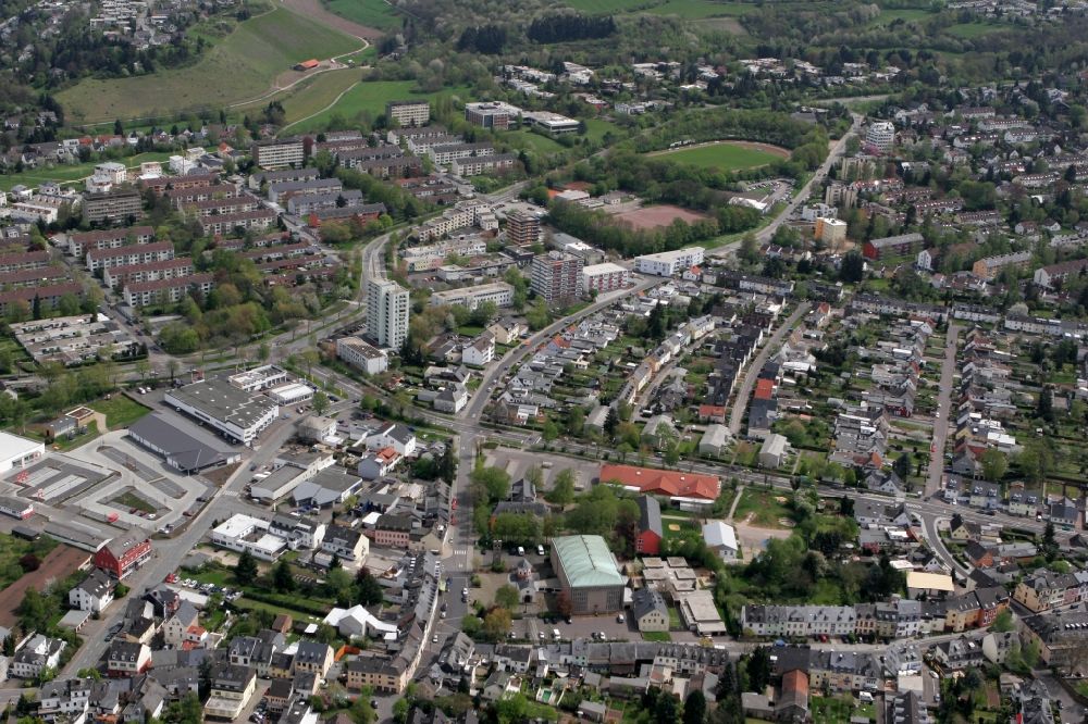 Luftaufnahme Trier Trier-Süd - Stadtteil Trier-Süd in Trier im Bundesland Rheinland-Pfalz