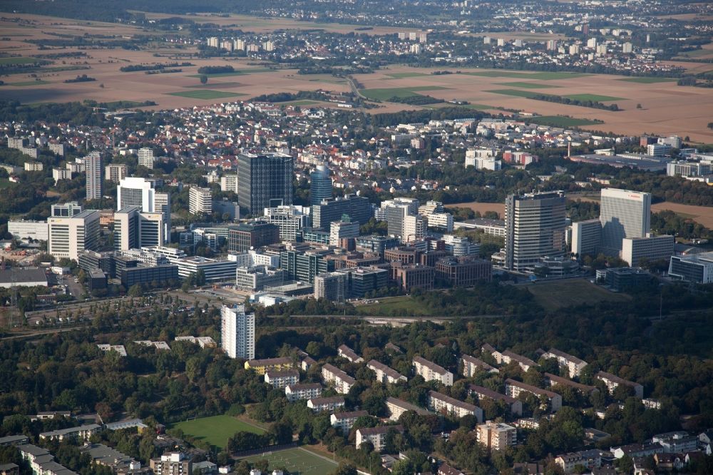 Luftaufnahme Eschborn - Stadtteilansicht von Eschborn
