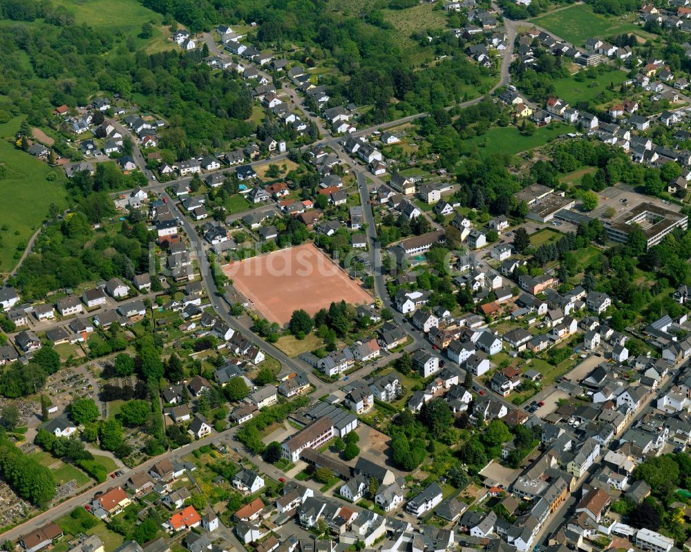 Luftbild Neuwied - Stadtteilansicht von Heimbach-Weis in Neuwied im Bundesland Rheinland-Pfalz