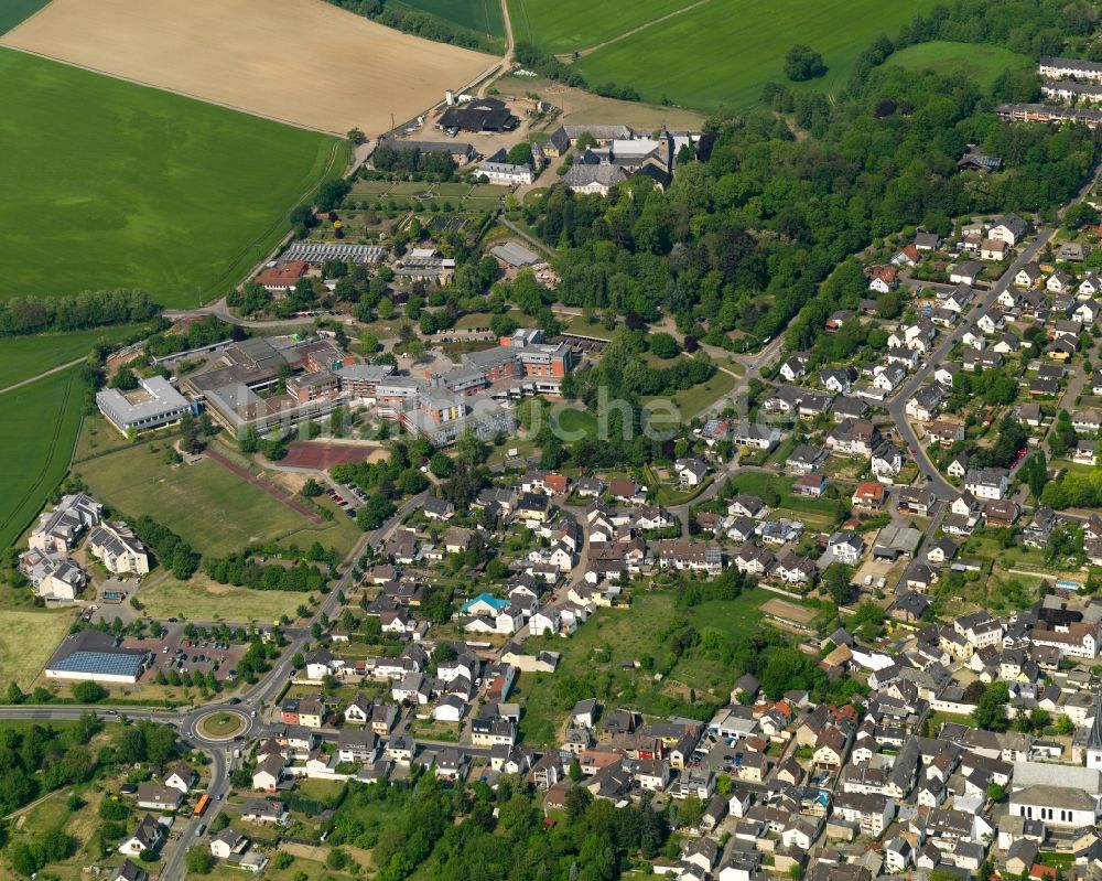 Luftbild Neuwied - Stadtteilansicht von Heimbach-Weis in Neuwied im Bundesland Rheinland-Pfalz
