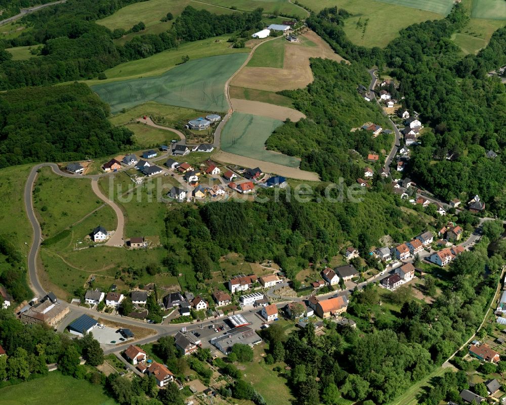 Meisenheim aus der Vogelperspektive: Stadtteilansicht von Meisenheim im Bundesland Rheinland-Pfalz