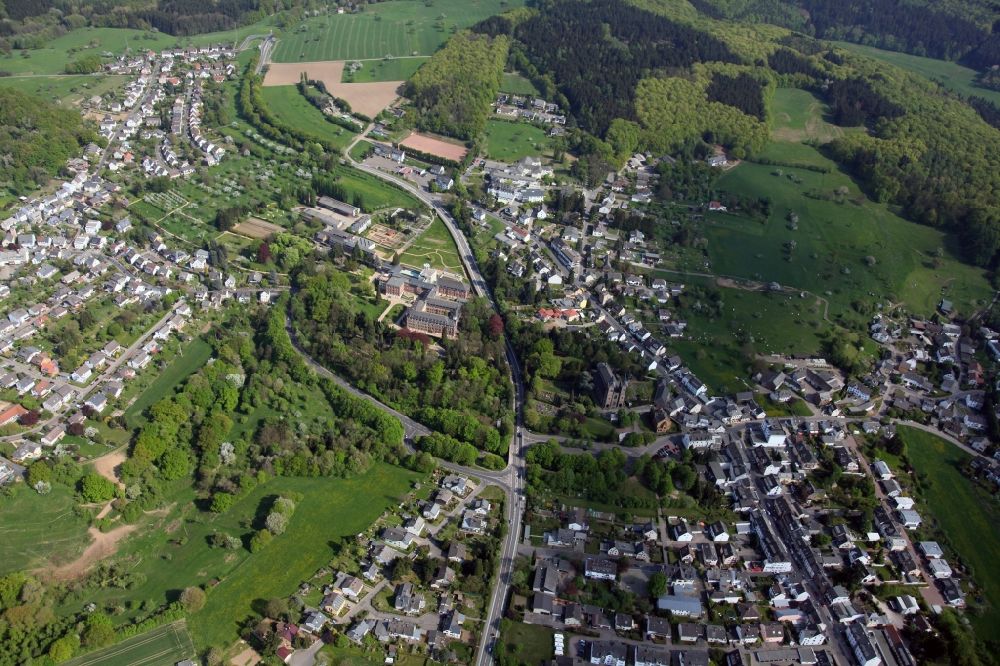 Luftbild Koblenz OT Arenberg - Stadtteilansicht vom Ortsteil Arenberg in Koblenz im Bundesland Rheinland-Pfalz