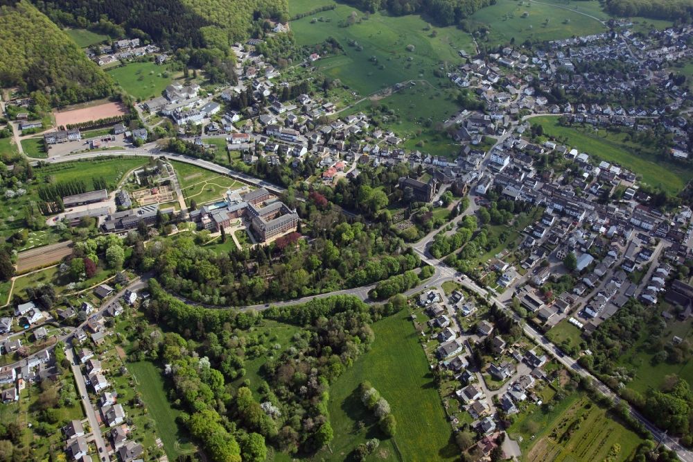 Koblenz OT Arenberg aus der Vogelperspektive: Stadtteilansicht vom Ortsteil Arenberg in Koblenz im Bundesland Rheinland-Pfalz