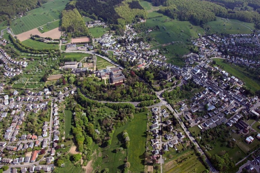 Luftaufnahme Koblenz OT Arenberg - Stadtteilansicht vom Ortsteil Arenberg in Koblenz im Bundesland Rheinland-Pfalz