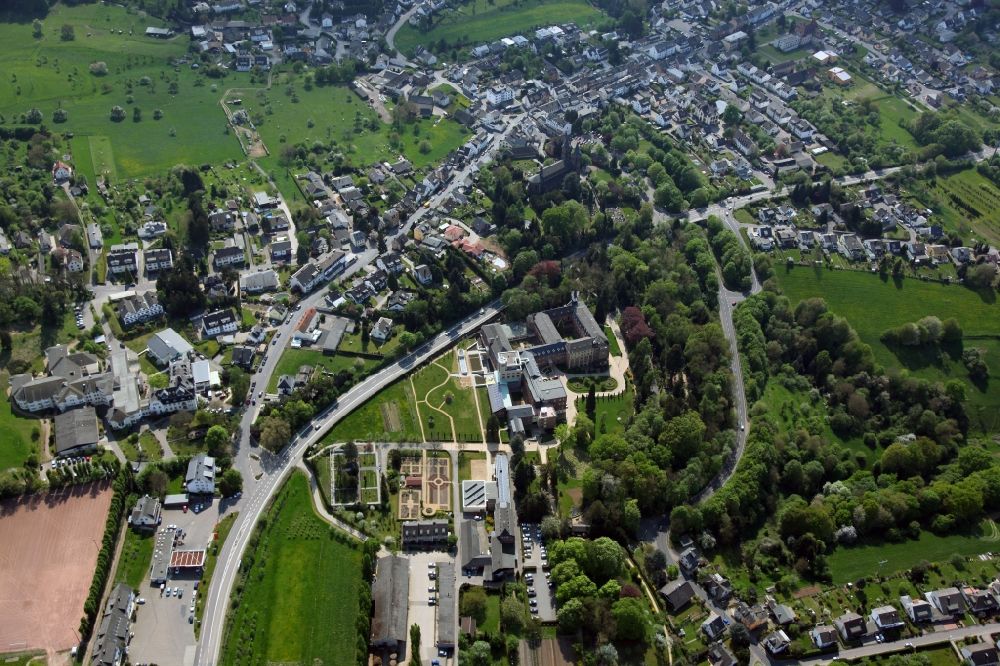 Koblenz OT Arenberg von oben - Stadtteilansicht vom Ortsteil Arenberg in Koblenz im Bundesland Rheinland-Pfalz