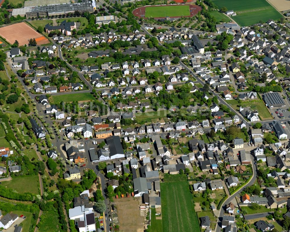 Luftbild Polch - Stadtteilansicht des Ostens von Polch im Bundesland Rheinland-Pfalz