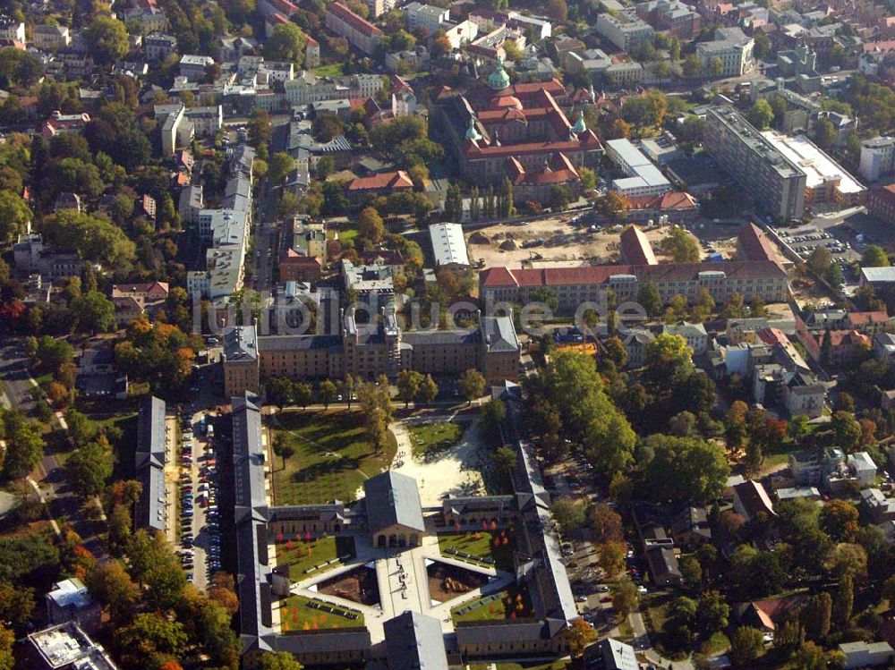Potsdam von oben - Stadtverwaltung Potsdam