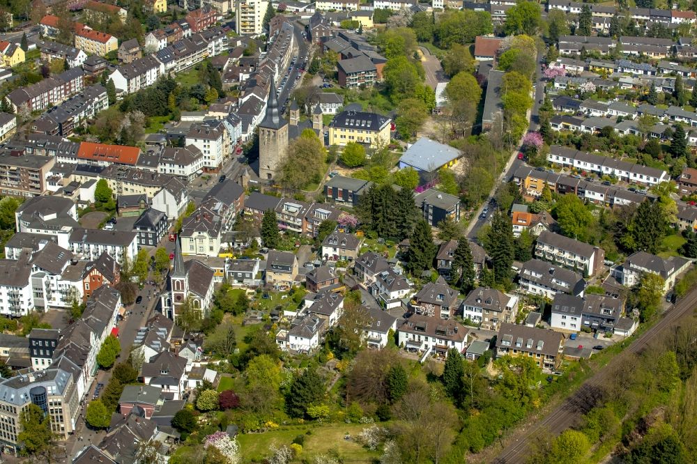 Luftbild Erkrath Stadtzentrum Im Innenstadtbereich In Erkrath Im Bundesland Nordrhein Westfalen
