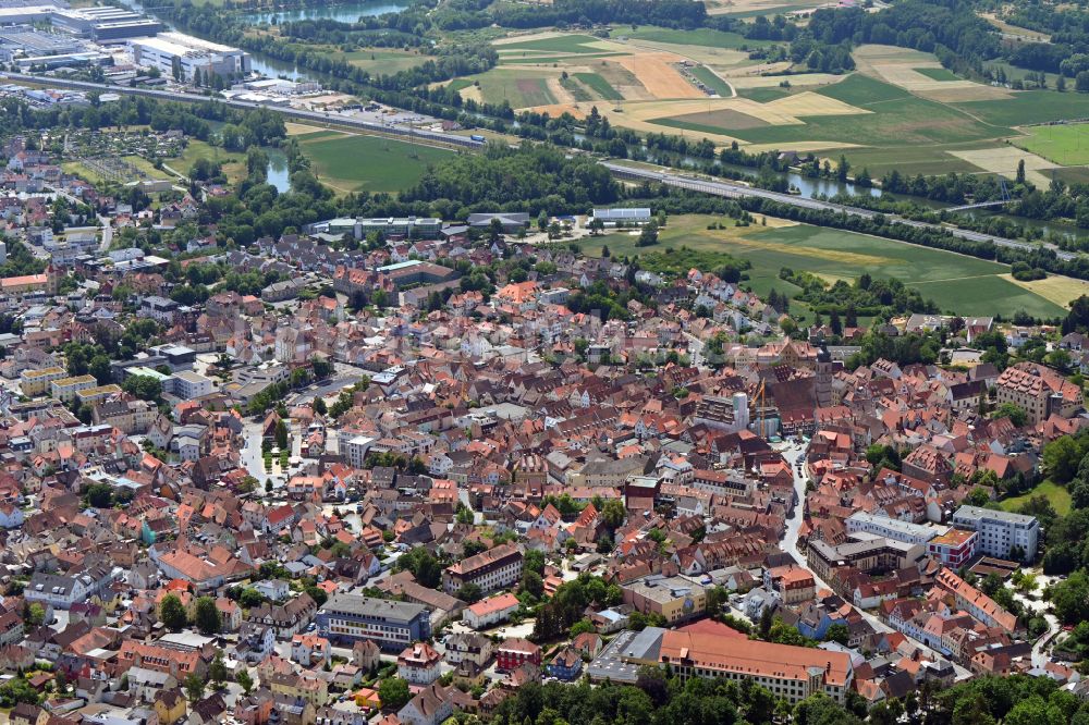 Luftbild Forchheim - Stadtzentrum im Innenstadtbereich in Forchheim im Bundesland Bayern, Deutschland