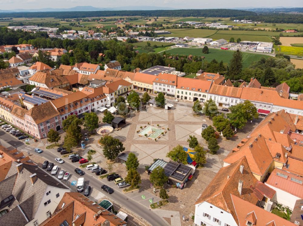 Luftbild Fürstenfeld - Stadtzentrum im Innenstadtbereich in Fürstenfeld in Steiermark, Österreich