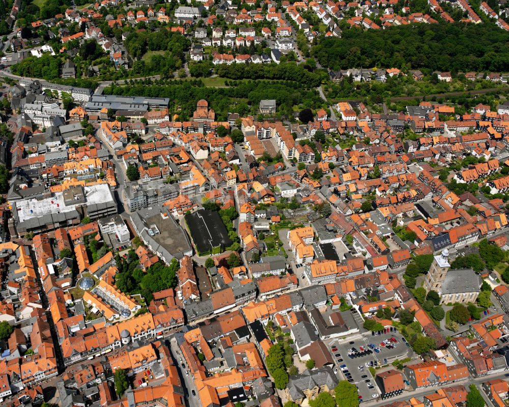 Luftbild Georgenberg - Stadtzentrum im Innenstadtbereich in Georgenberg im Bundesland Niedersachsen, Deutschland