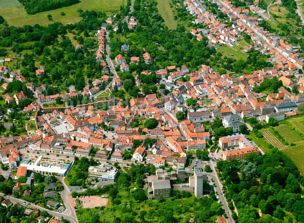 Luftbild Haide - Stadtzentrum im Innenstadtbereich in Haide im Bundesland Rheinland-Pfalz, Deutschland