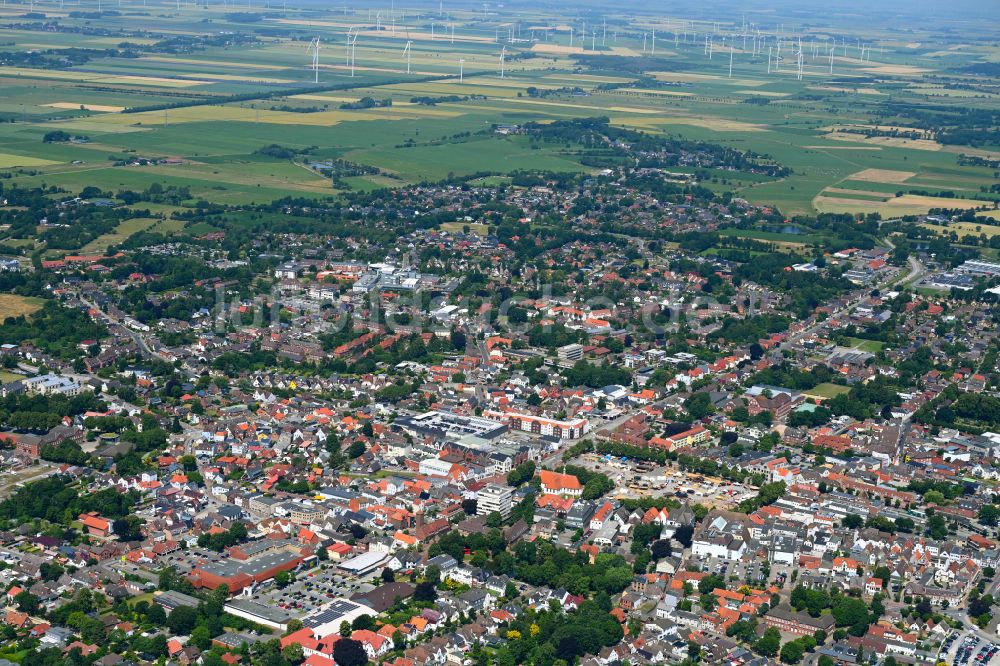 Luftbild Heide - Stadtzentrum im Innenstadtbereich in Heide im Bundesland Schleswig-Holstein, Deutschland
