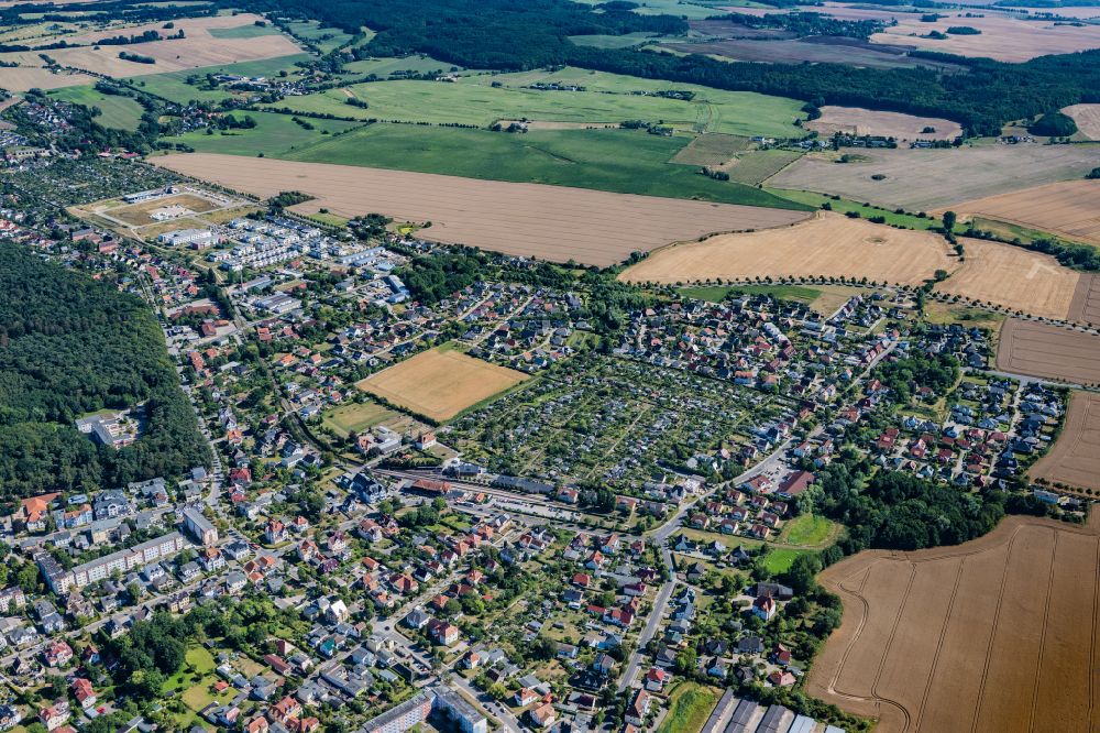 Luftbild Ostseebad Kühlungsborn - Stadtzentrum im Innenstadtbereich in Ostseebad Kühlungsborn im Bundesland Mecklenburg-Vorpommern, Deutschland