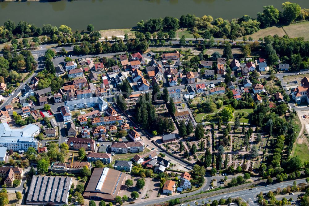 Luftbild Sendelbach - Stadtzentrum im Innenstadtbereich in Sendelbach im Bundesland Bayern, Deutschland