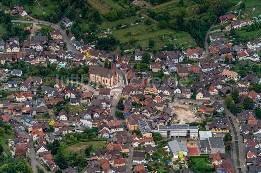 Luftaufnahme Sulz - Stadtzentrum im Innenstadtbereich in Sulz im Bundesland Baden-Württemberg, Deutschland