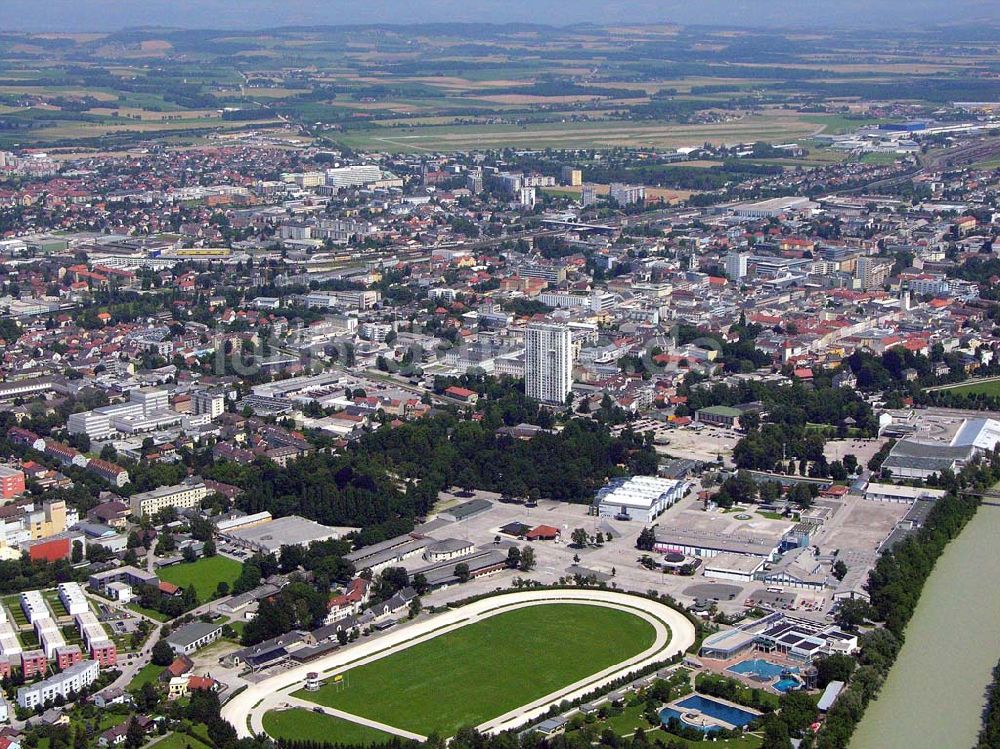 Luftbild Wels (Österreich) - Stadtzentrum von Wels - Österreich