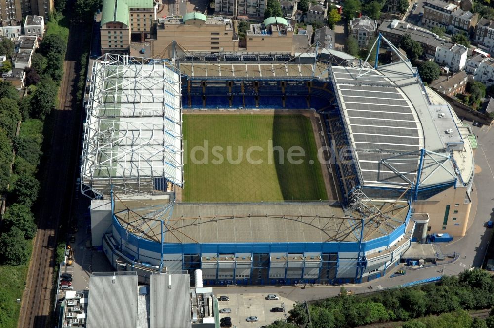 Luftaufnahme London - Stamford Bridge Stadion London