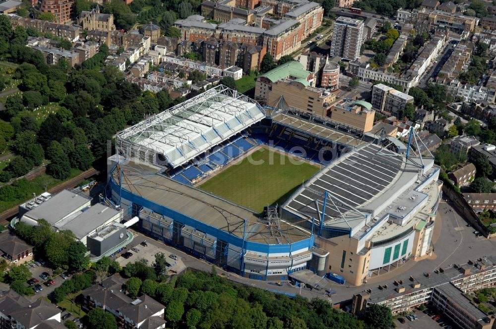 London aus der Vogelperspektive: Stamford Bridge Stadion London