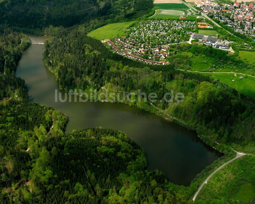 Luftbild Adelberg - Staubecken und Stausee in Adelberg im Bundesland Baden-Württemberg, Deutschland