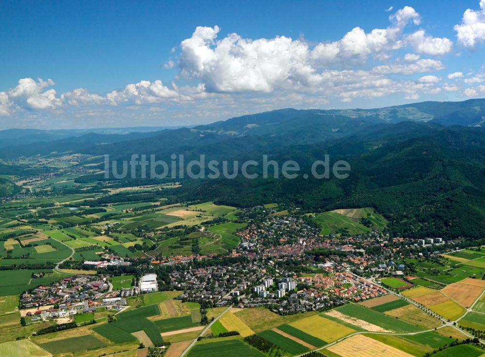 Luftbild Staufen - Staufen im Breisgau im Bundesland Baden-Württemberg
