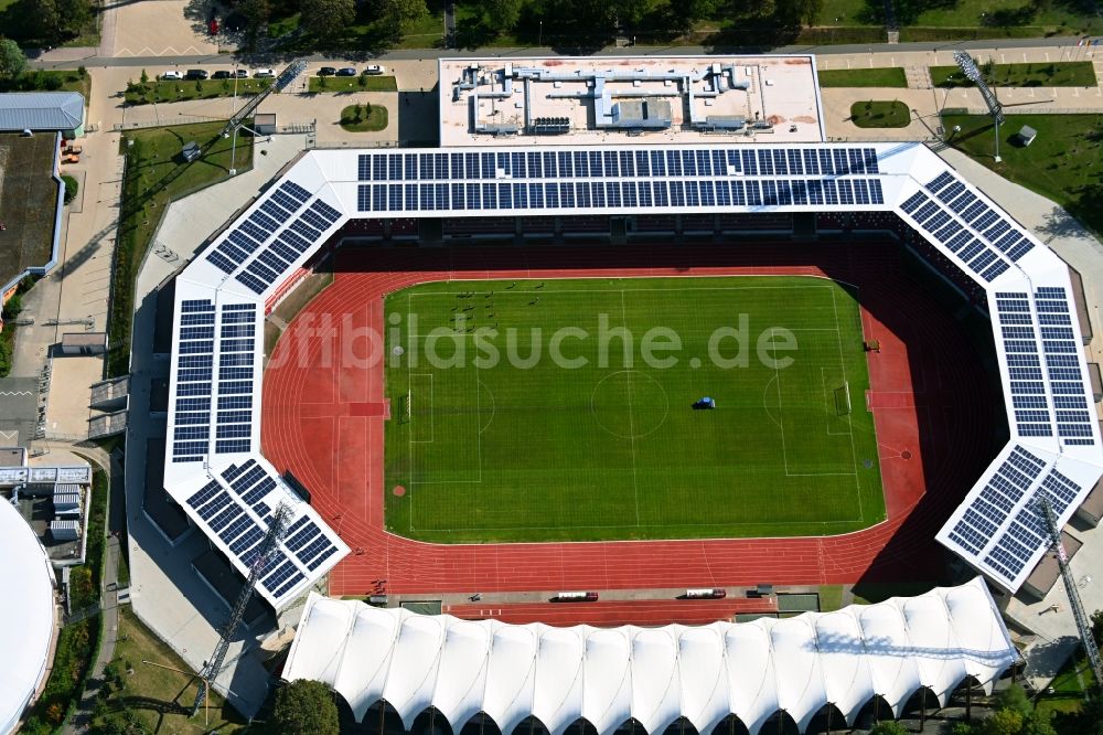 Luftbild Erfurt - Steigerwaldstadion in Erfurt im Bundesland Thüringen